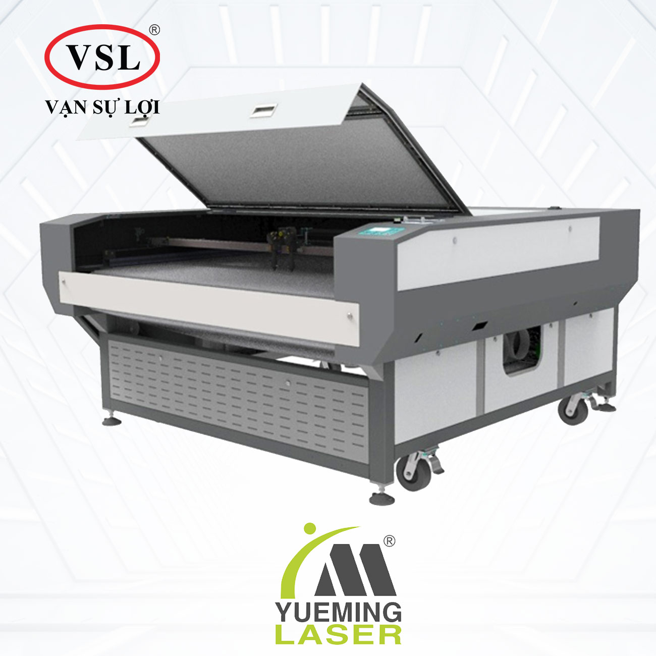 Máy cắt Laser CO2 nạp tự động - Yueming