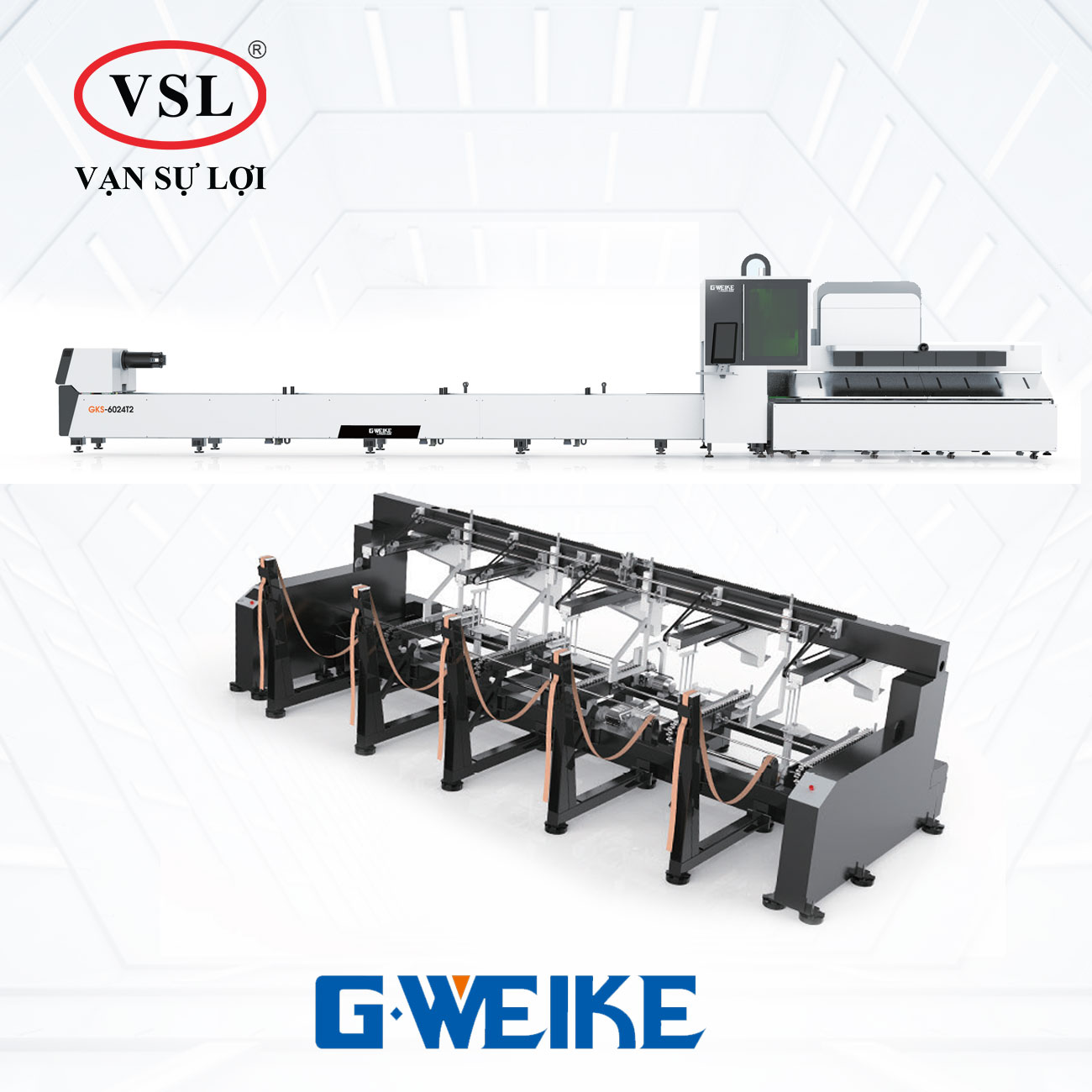 MÁY CẮT ỐNG LASER ĐA CHỨC NĂNG - GWEIKE
