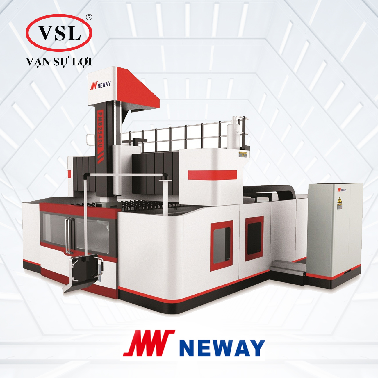 Máy Gia Công Trung Tâm Giàn 5 Trục - Neway