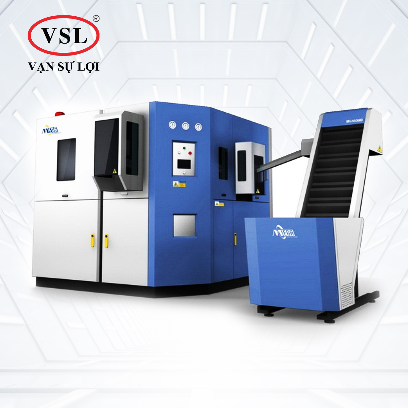 Máy Thổi Chai Tự Động MG-SS1500