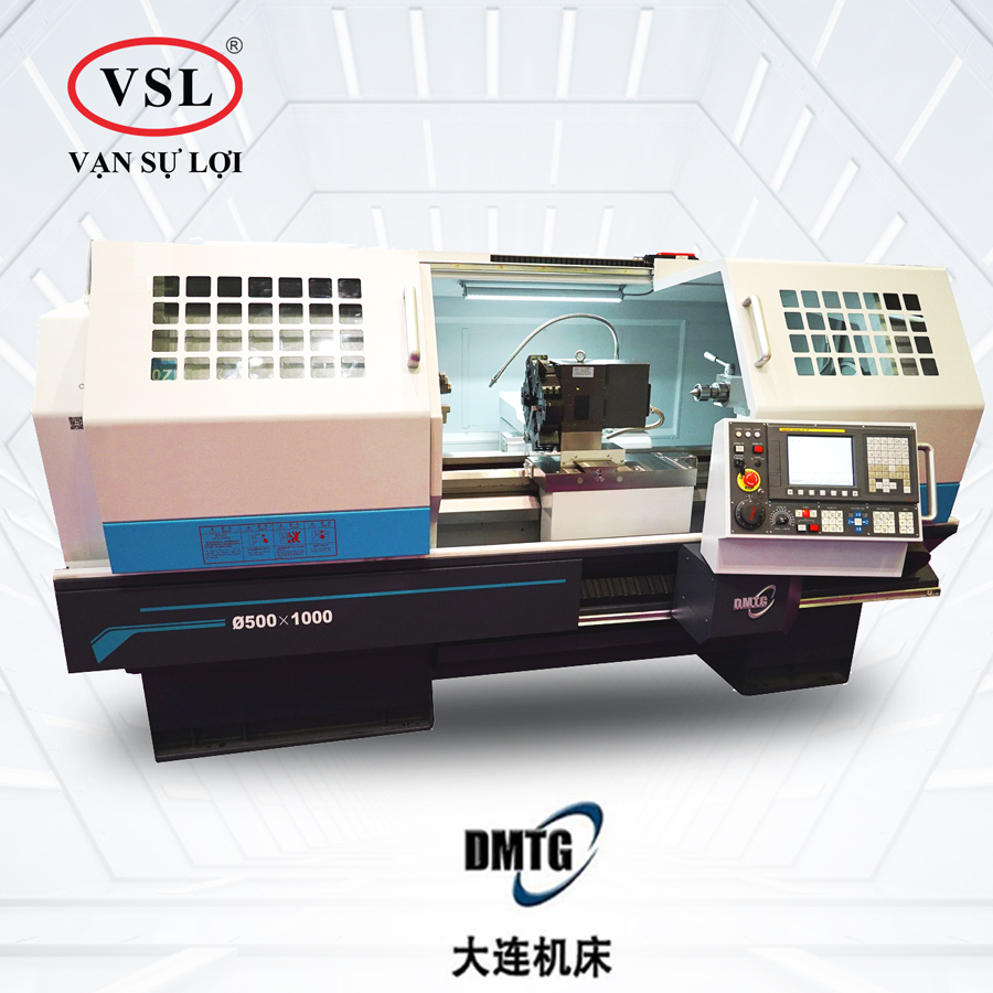 Máy tiện CNC băng ngang -  DMTG