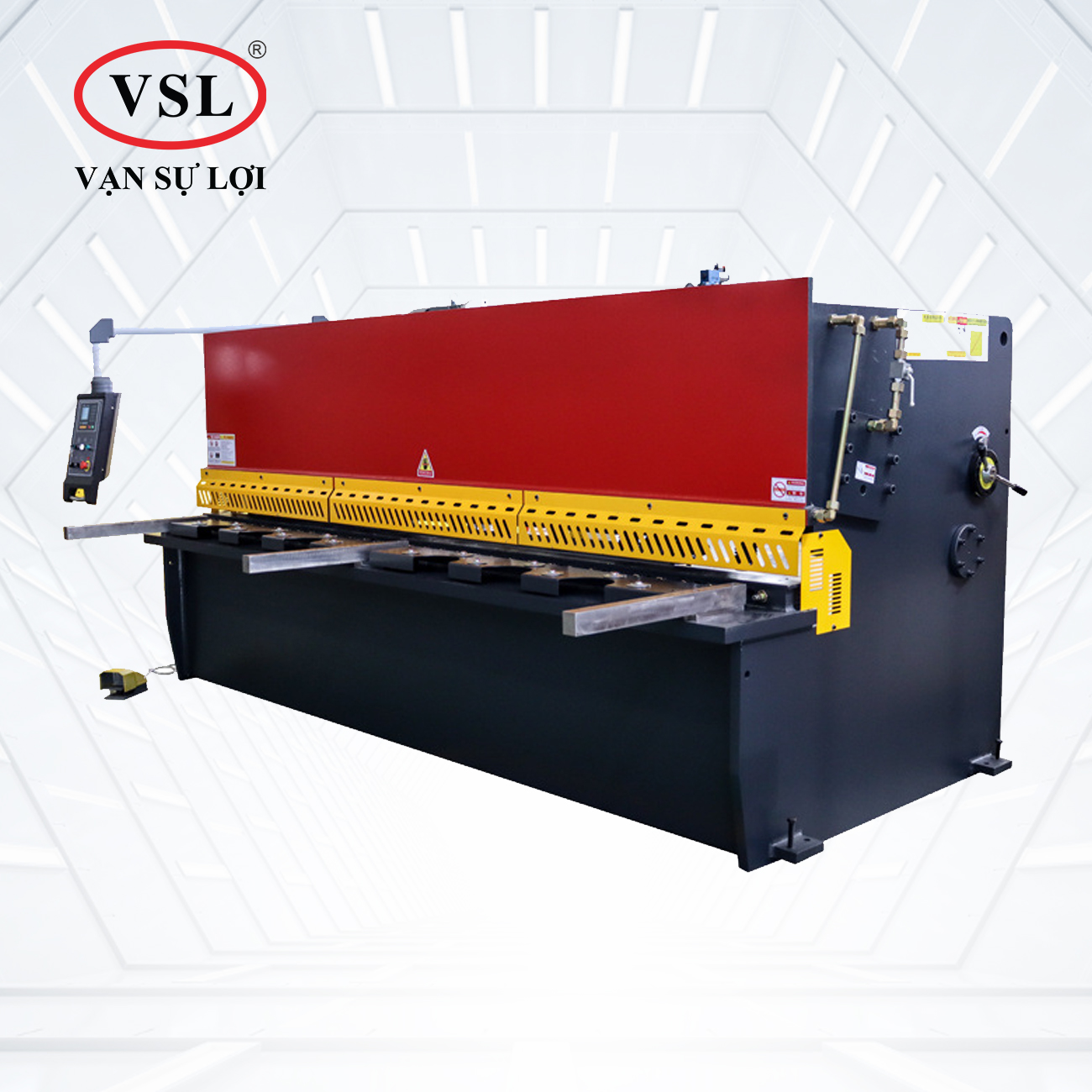 máy cắt tôn thủy lực cnc - QC12K