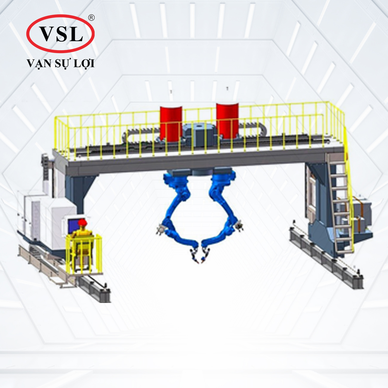 máy hàn tự động công nghiệp lớn